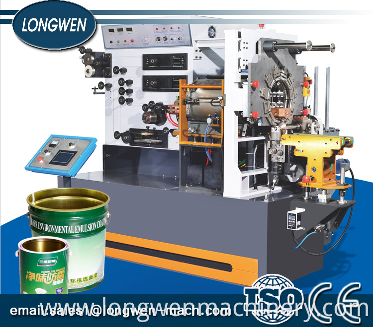 Aerosol Can Welding / Inner & External Coating / Dryer Machine Line